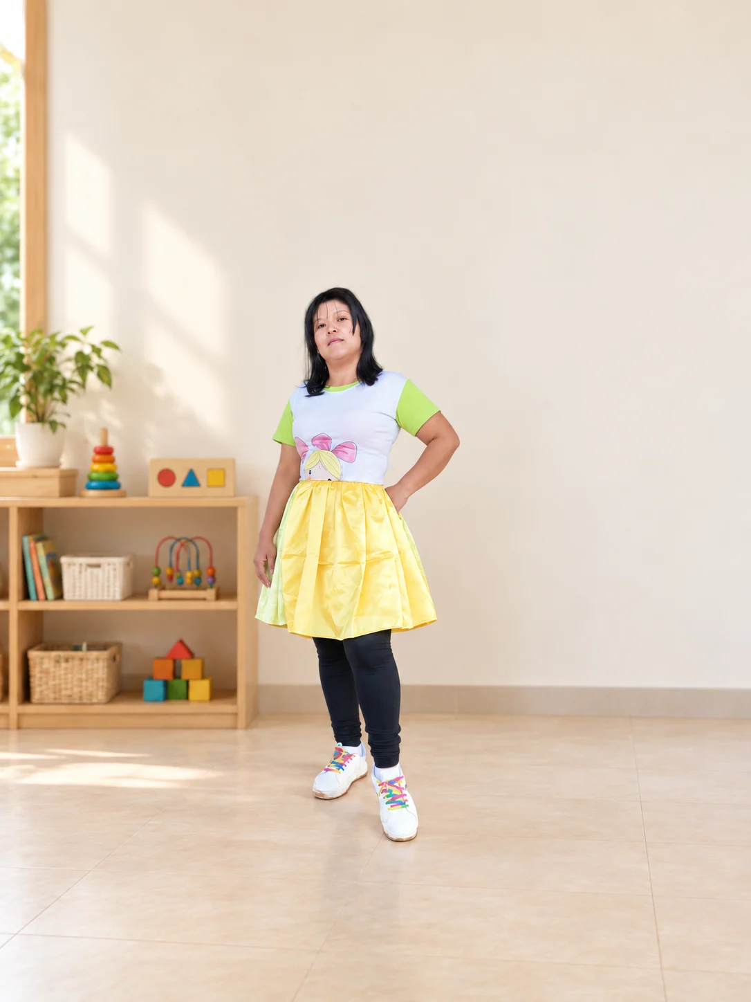 Retrato de Débora, maestra de Educación Inicial
